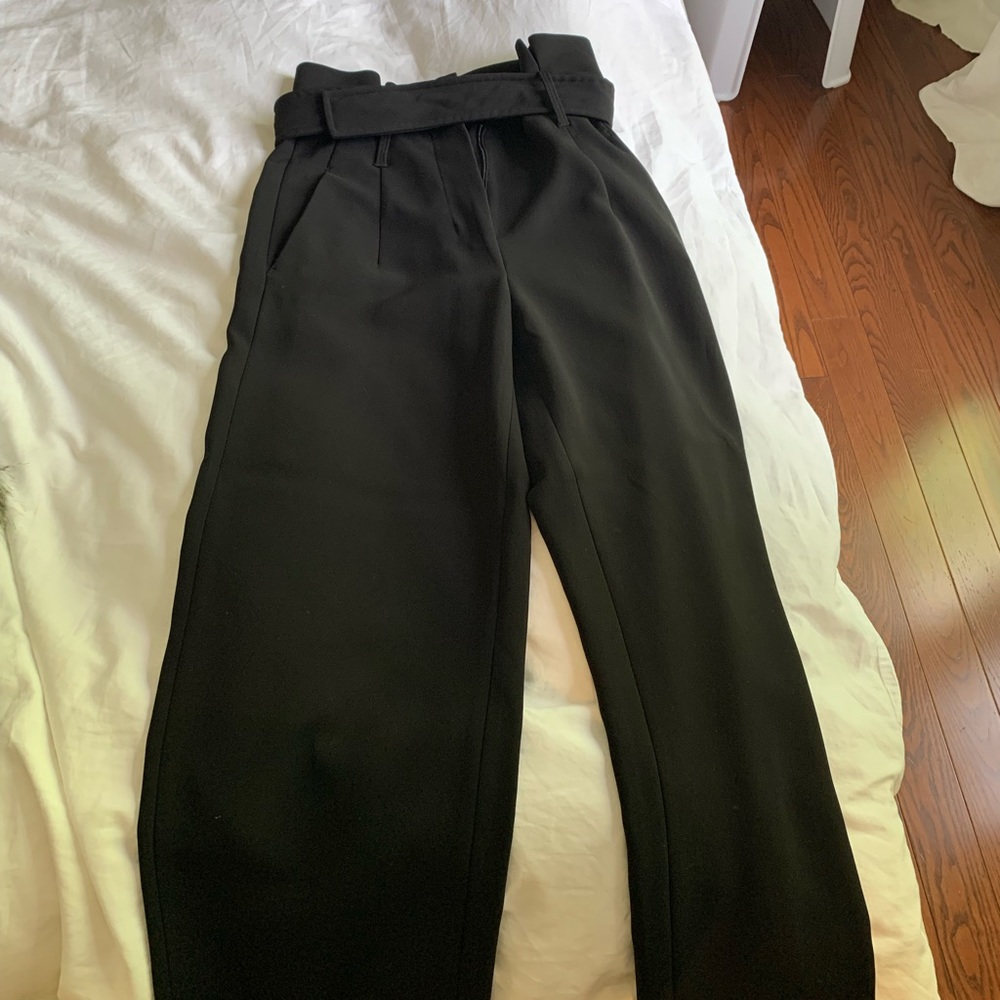 Black Babaton wide legged pants
